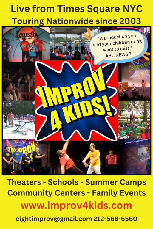 Professional Musical Comedy Fueled by Your Child’s Imagination – Saturday’s 3 PM Live from Times&nbsp;Square!