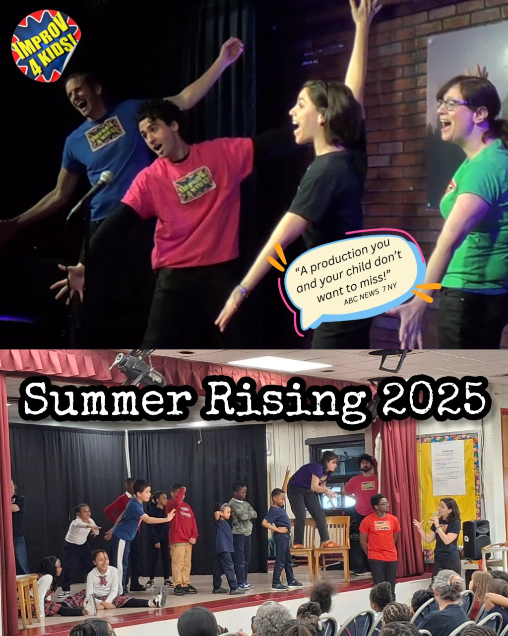 Unleash the Fun & Ignite Potential This Summer! Improv Comedy for NYC Summer Rising! DOE&nbsp;VENDOR