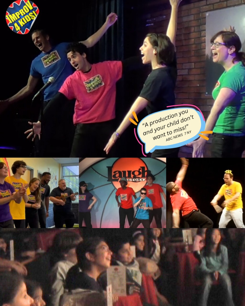 January 2026 Manhattan Shows & Classes Improv 4 Kids/ Teens / Families&nbsp;NYC